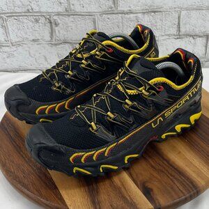 La Sportiva Ultra Raptor 2044-C Mens 11.5 Black Yellow Trail Running Shoes
